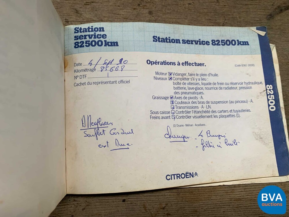 Citroen Acadiane Besteleend 1979
