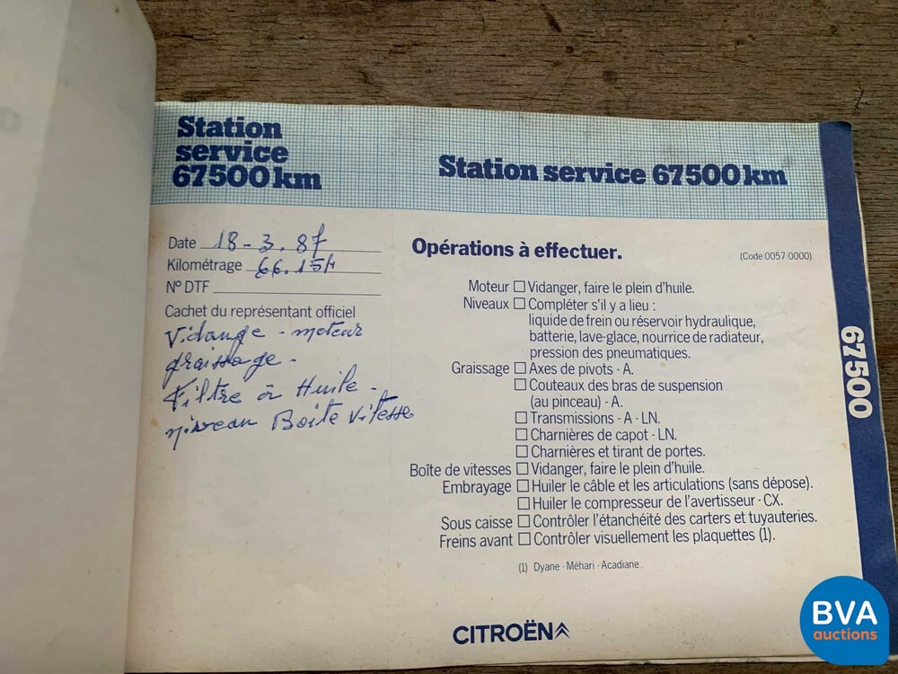 Citroen Acadiane Besteleend 1979