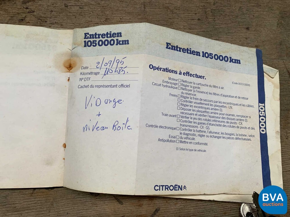 Citroen Acadiane Besteleend 1979