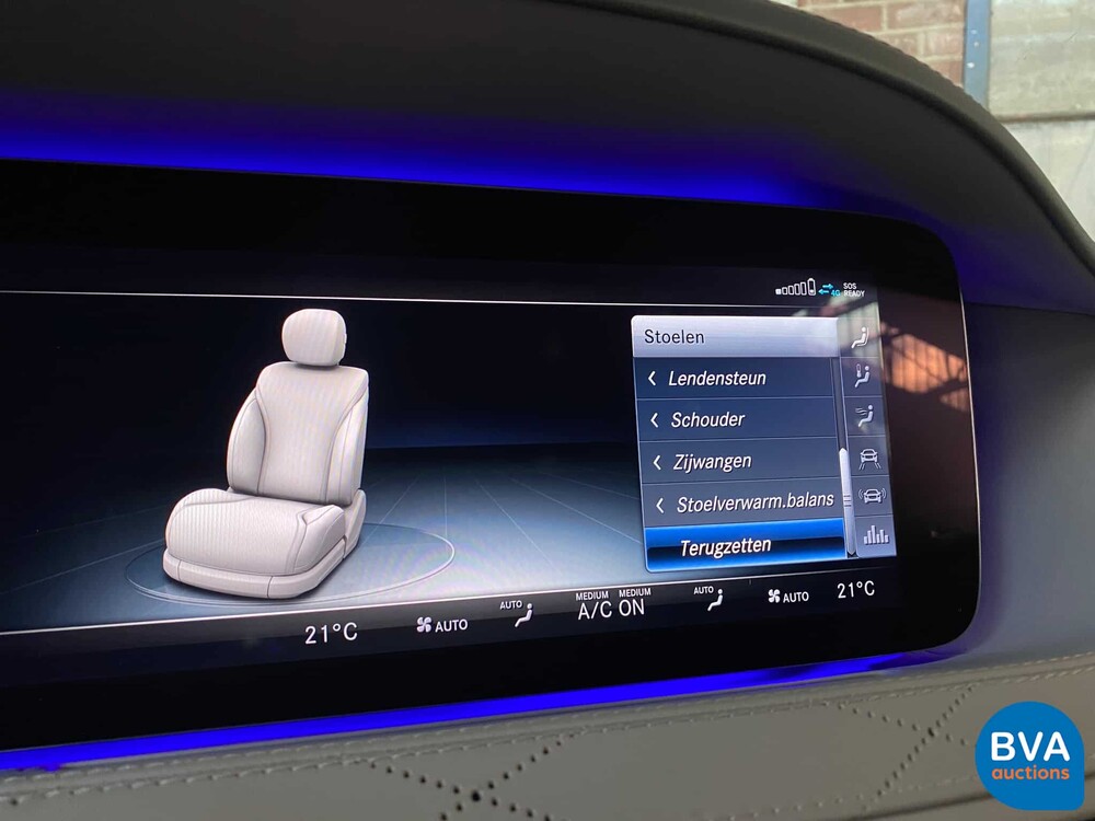 Mercedes-Benz S65 AMG Lang V12 S-klasse 630pk 2018 -Org NL-, RS-977-V