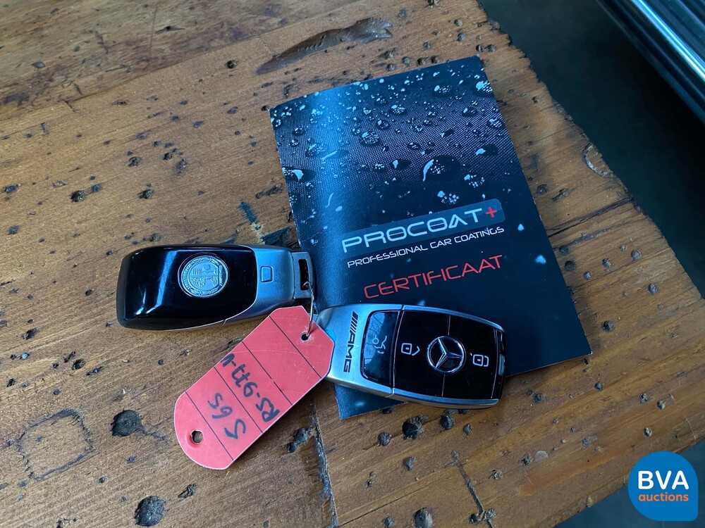 Mercedes-Benz S65 AMG Lang V12 S-klasse 630pk 2018 -Org NL-, RS-977-V