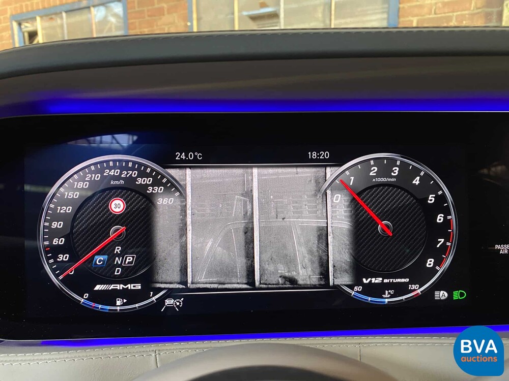 Mercedes-Benz S65 AMG Lang V12 S-klasse 630pk 2018 -Org NL-, RS-977-V