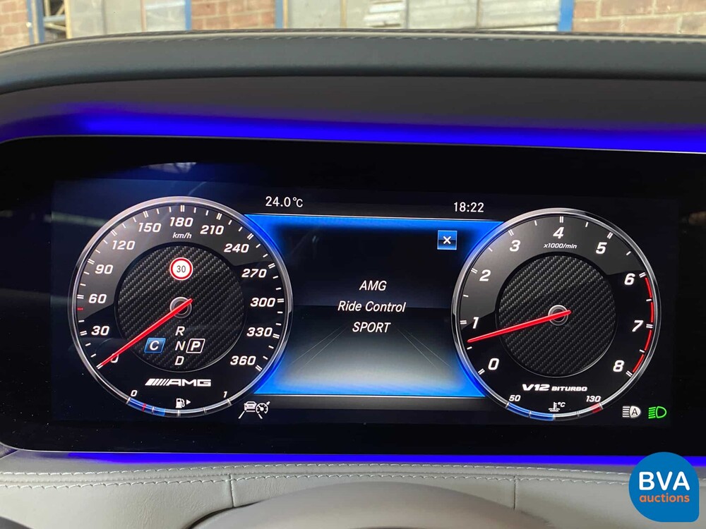 Mercedes-Benz S65 AMG Lang V12 S-klasse 630pk 2018 -Org NL-, RS-977-V