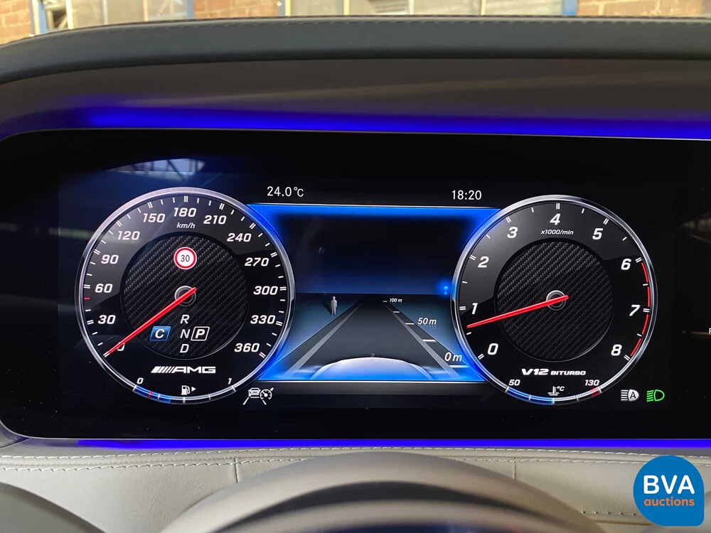 Mercedes-Benz S65 AMG Lang V12 S-klasse 630pk 2018 -Org NL-, RS-977-V