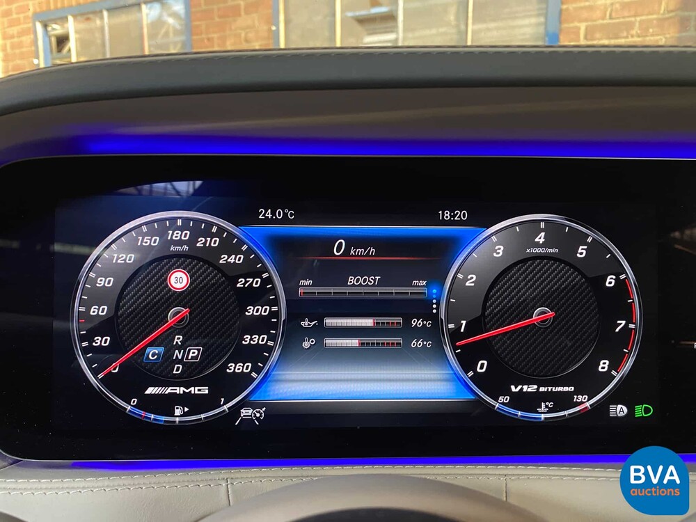 Mercedes-Benz S65 AMG Lang V12 S-klasse 630pk 2018 -Org NL-, RS-977-V
