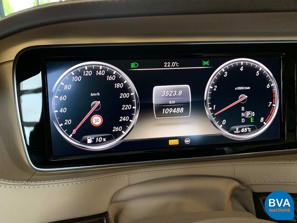 Mercedes-Benz S500 Long S-Klasse 455 PS 2013 V8, GJ-100-J.