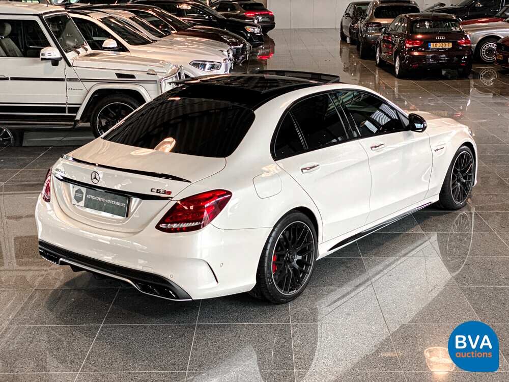 Mercedes-Benz C63s Limousine AMG 510pk 2016 Track-Paket C-Klasse 63 S, PN-015-S.