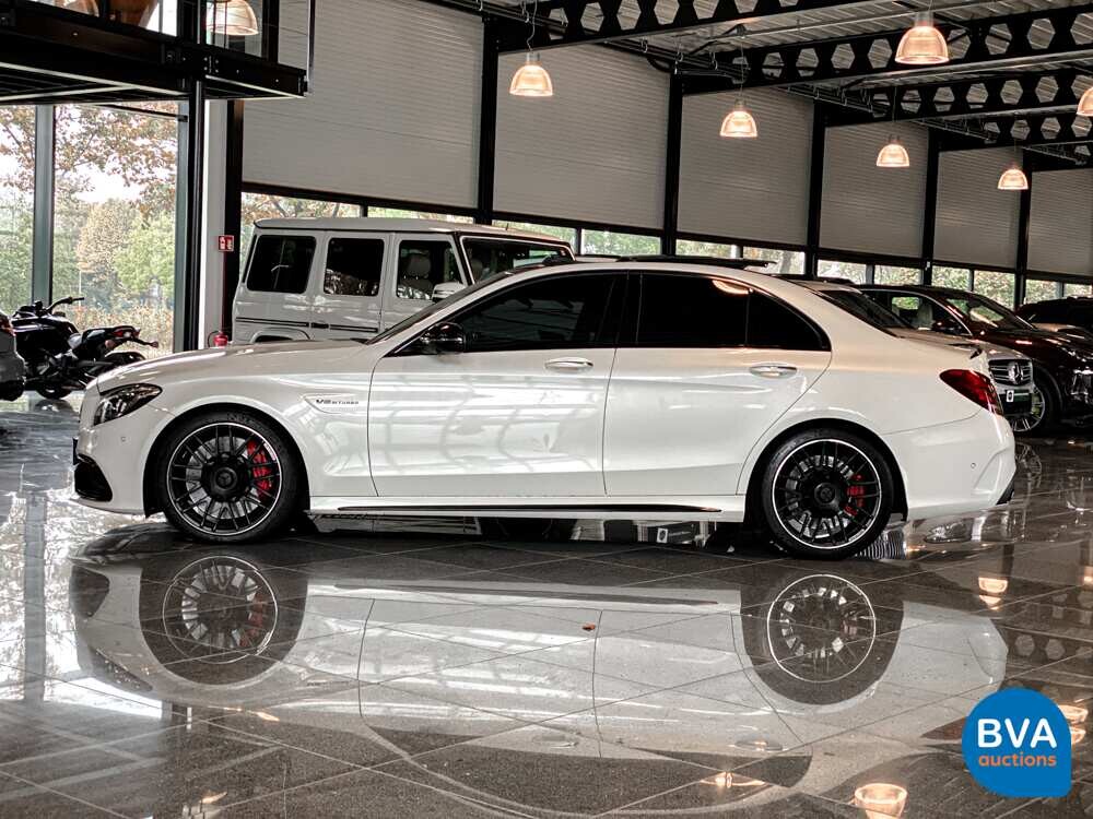 Mercedes-Benz C63s Limousine AMG 510pk 2016 Track-Paket C-Klasse 63 S, PN-015-S.