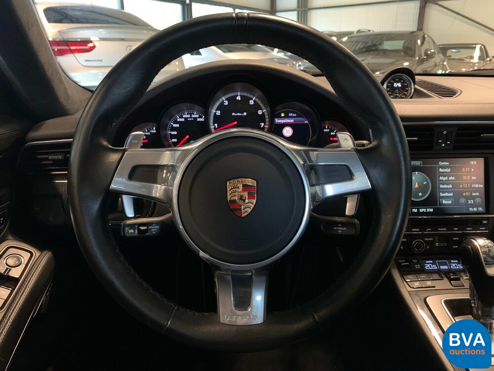 Porsche 9113.8 Turbo S Sportchrono 560pk 2014 991 -Org NL-, 8-TDG-80.