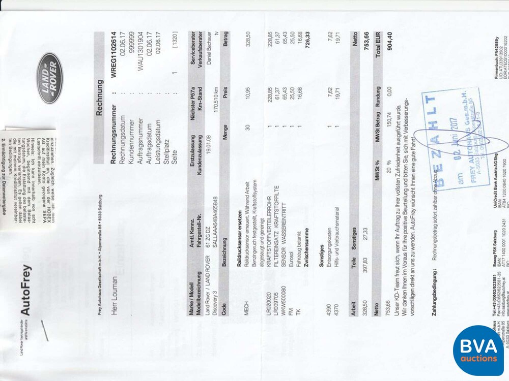 Land Rover Discovery 2.7 TdV6 S 190PS 2008 -Org NL-, 61-ZG-DZ.