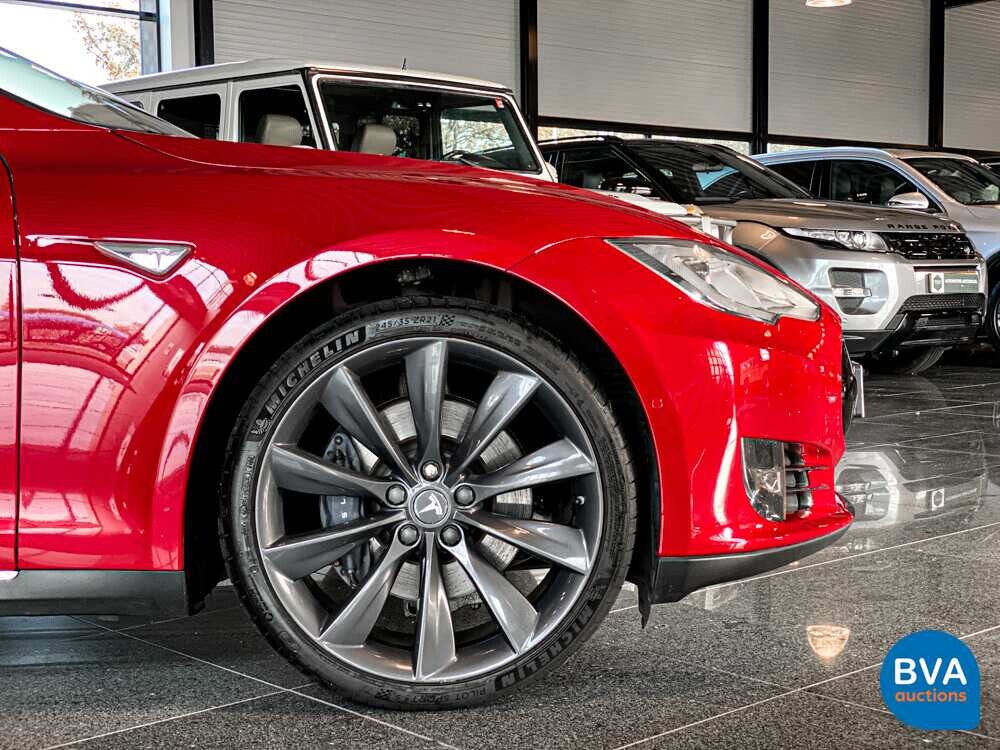 Tesla Model S 85 367pk 2016 -Org NL-, JG-505-J.