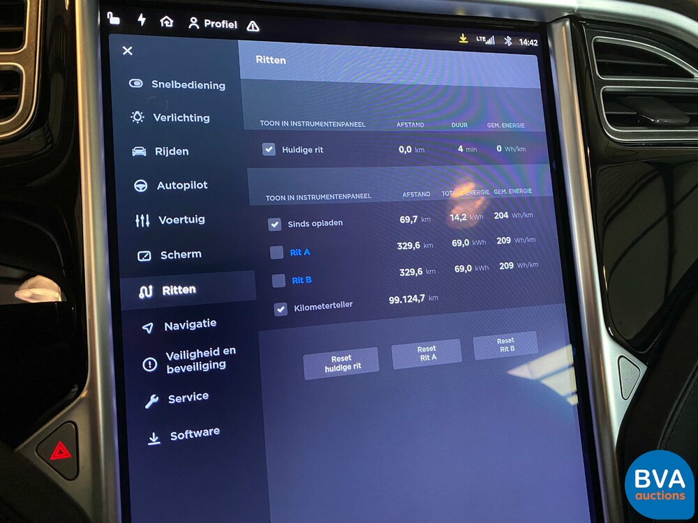 Tesla Model S 85 367pk 2016 -Org NL-, JG-505-J.