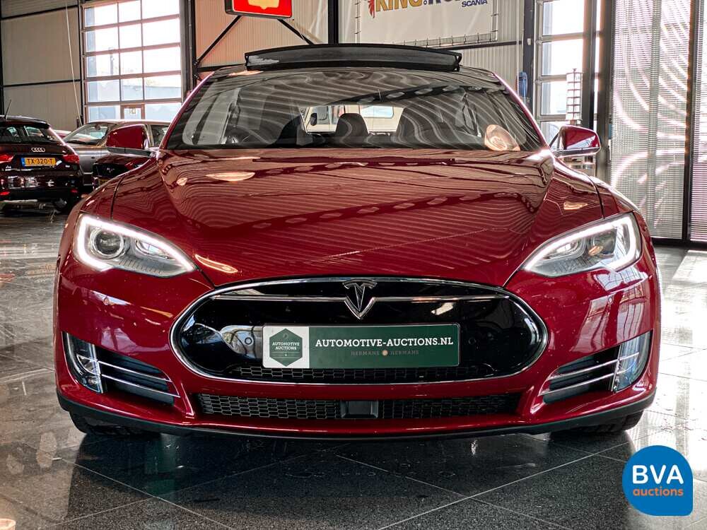 Tesla Model S 85 367pk 2016 -Org NL-, JG-505-J.