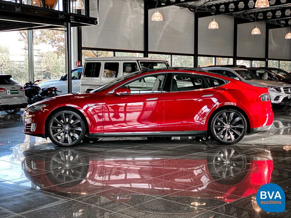 Tesla Model S 85 367pk 2016 -Org NL-, JG-505-J.