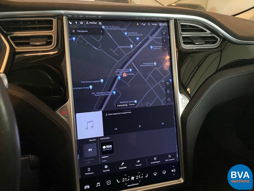 Tesla Model S 85 367pk 2016 -Org NL-, JG-505-J.