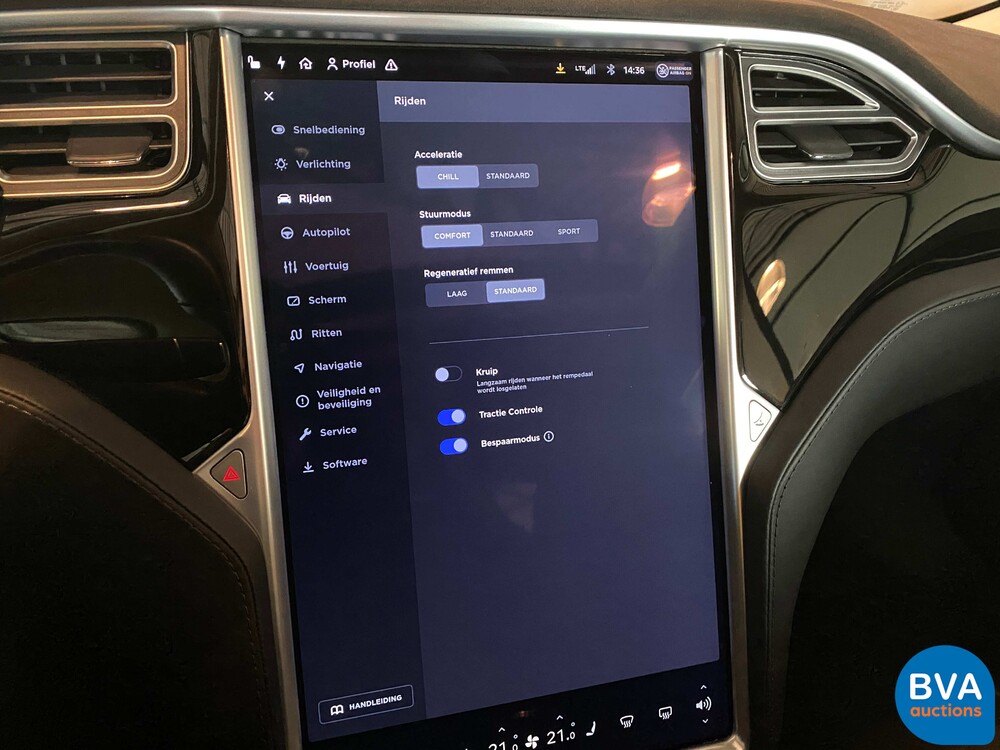 Tesla Model S 85 367pk 2016 -Org NL-, JG-505-J.