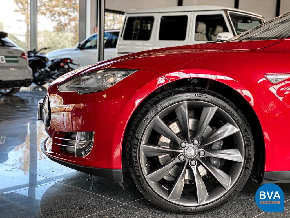 Tesla Model S 85 367pk 2016 -Org NL-, JG-505-J.