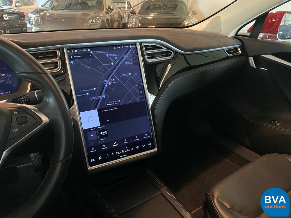 Tesla Model S 85 367pk 2016 -Org NL-, JG-505-J.
