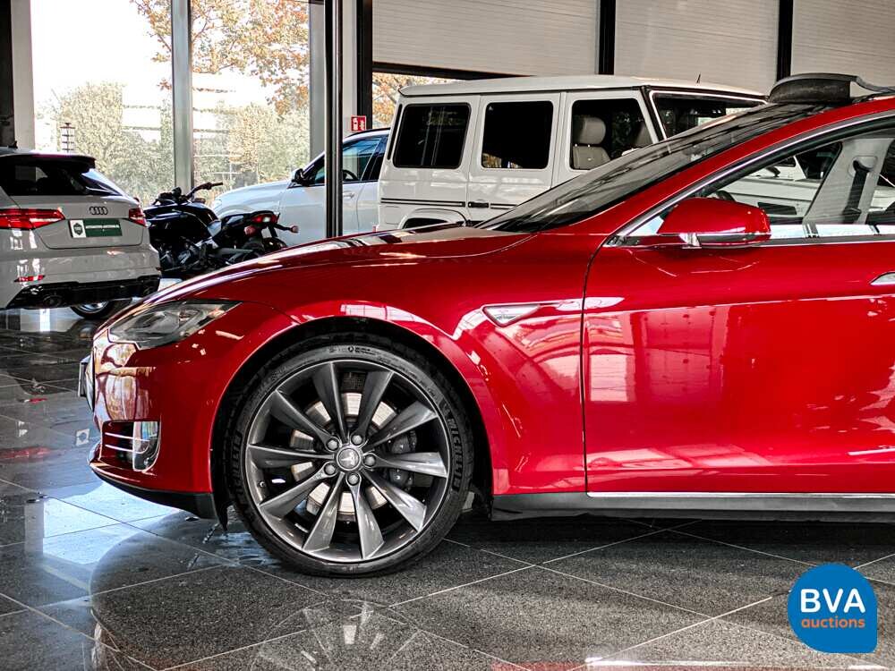 Tesla Model S 85 367pk 2016 -Org NL-, JG-505-J.