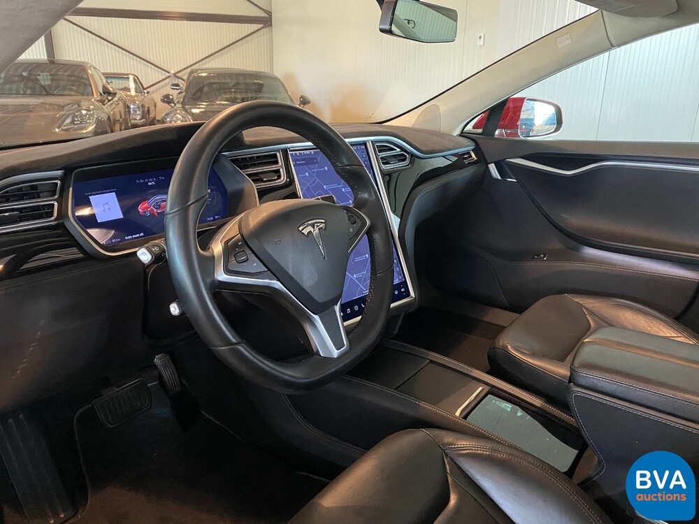 Tesla Model S 85 367pk 2016 -Org NL-, JG-505-J.