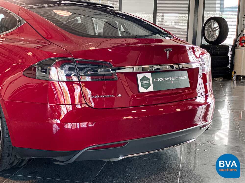Tesla Model S 85 367pk 2016 -Org NL-, JG-505-J.