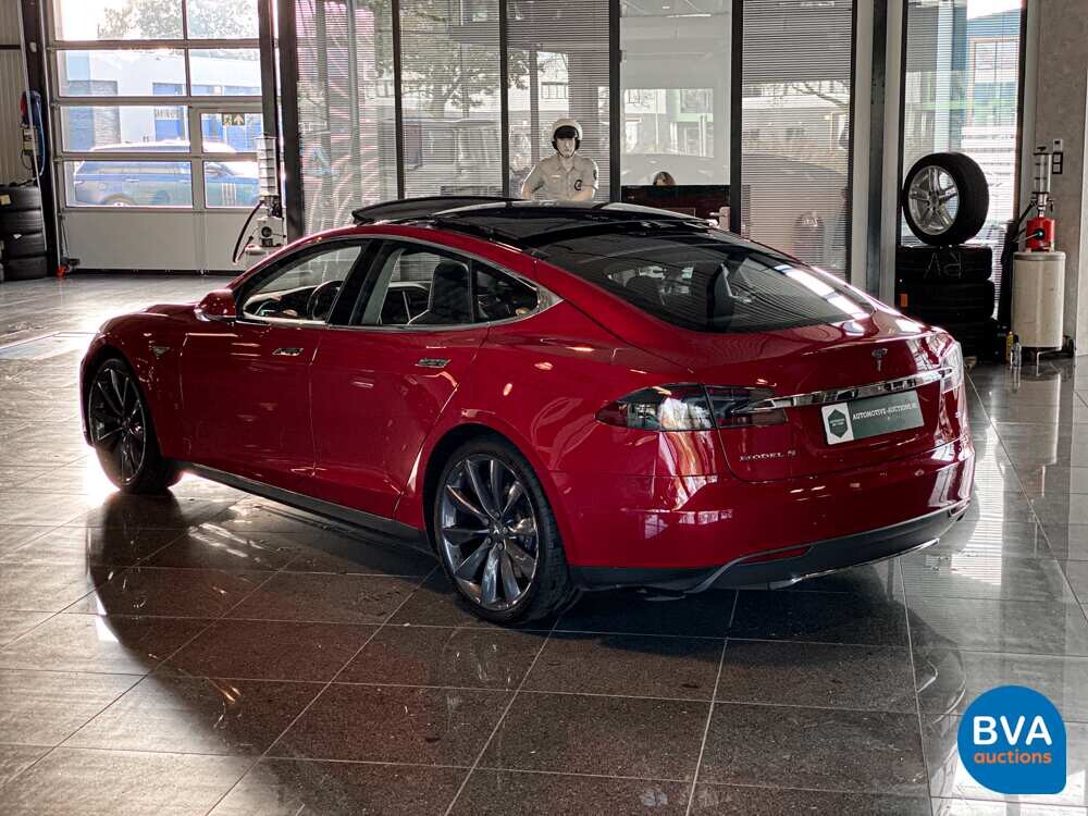 Tesla Model S 85 367pk 2016 -Org NL-, JG-505-J.