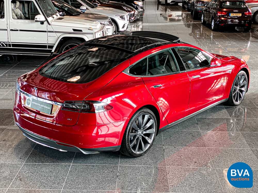 Tesla Model S 85 367pk 2016 -Org NL-, JG-505-J.