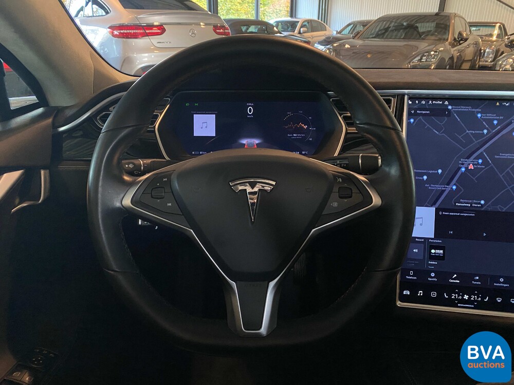 Tesla Model S 85 367pk 2016 -Org NL-, JG-505-J.