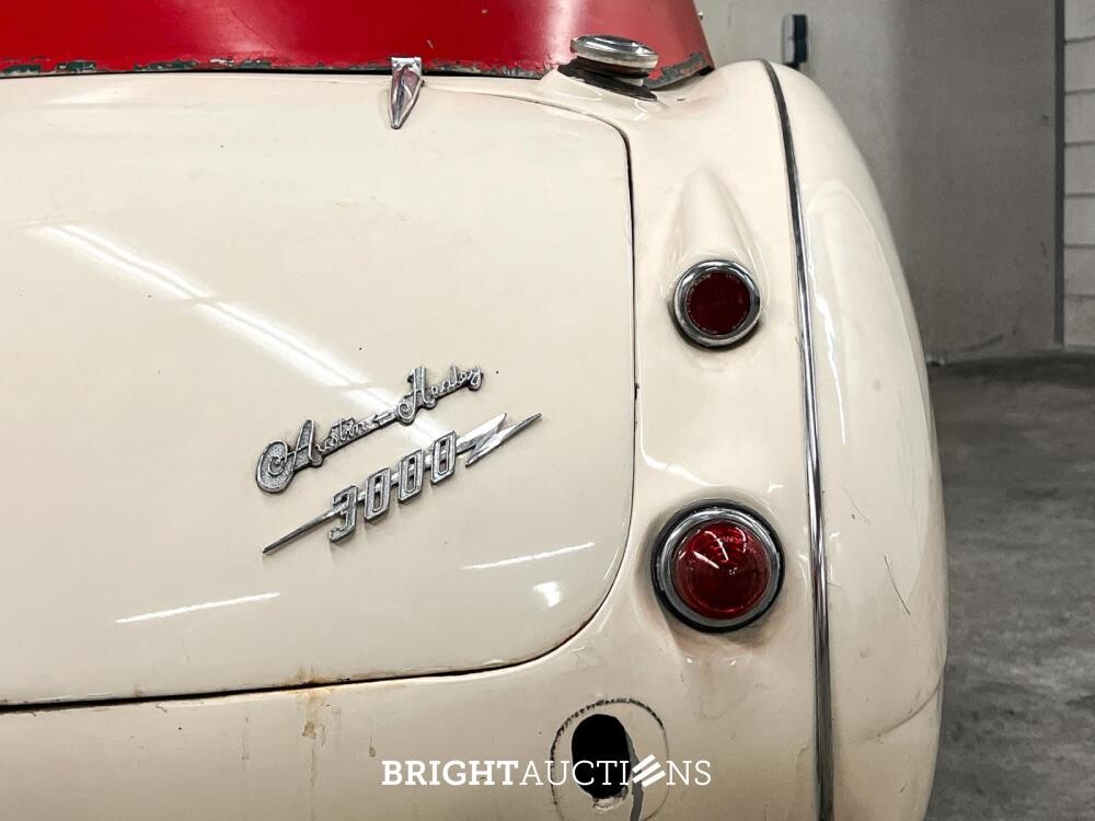 Austin-Healey 3000 Mark II 2+2 Cabriolet - projectauto - LHD 3 Carburetors 1962 Oldtimer