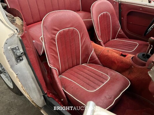 Austin-Healey 3000 Mark II 2+2 Cabriolet - projectauto - LHD 3 Carburetors 1962 Oldtimer