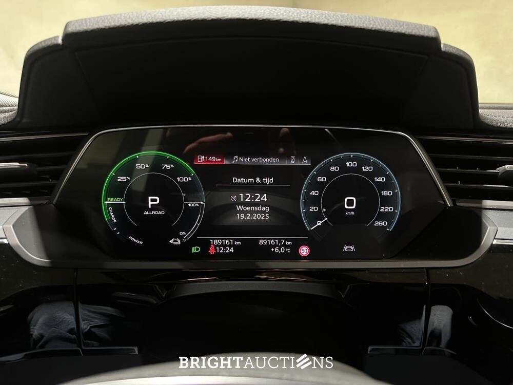 Audi e-tron 50 Quattro Launch Edition Plus 71 kWh 313pk 2019 (Origineel-NL + 1e Eigenaar), G-212-ZL