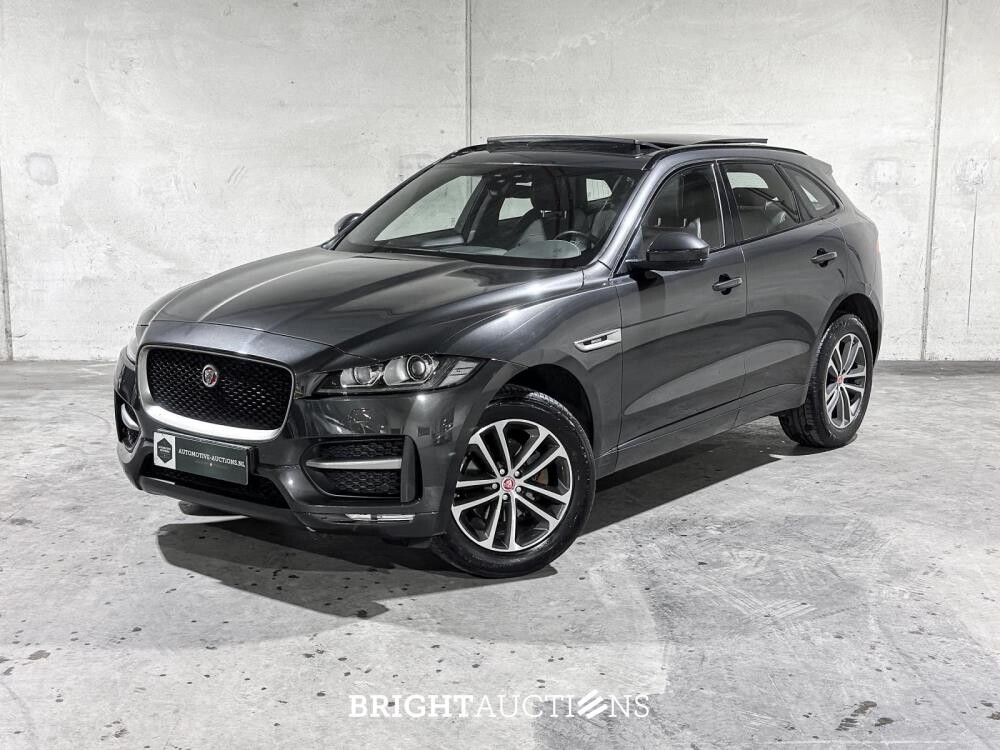 Jaguar F-PACE 2.0t AWD Portfolio 250pk 2019 (Origineel-NL), XH-556-V