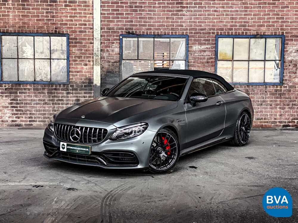 Mercedes-Benz C63s AMG Cabriolet C-klasse 510pk 2020 FACELIFT, K-129-DL