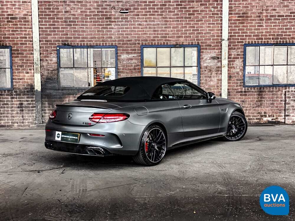 Mercedes-Benz C63s AMG Cabriolet C-klasse 510pk 2020 FACELIFT, K-129-DL