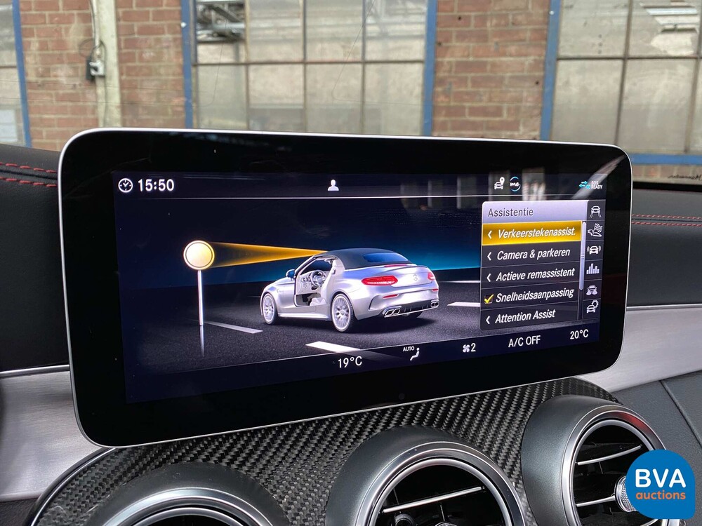 Mercedes-Benz C63s AMG Cabriolet C-klasse 510pk 2020 FACELIFT, K-129-DL