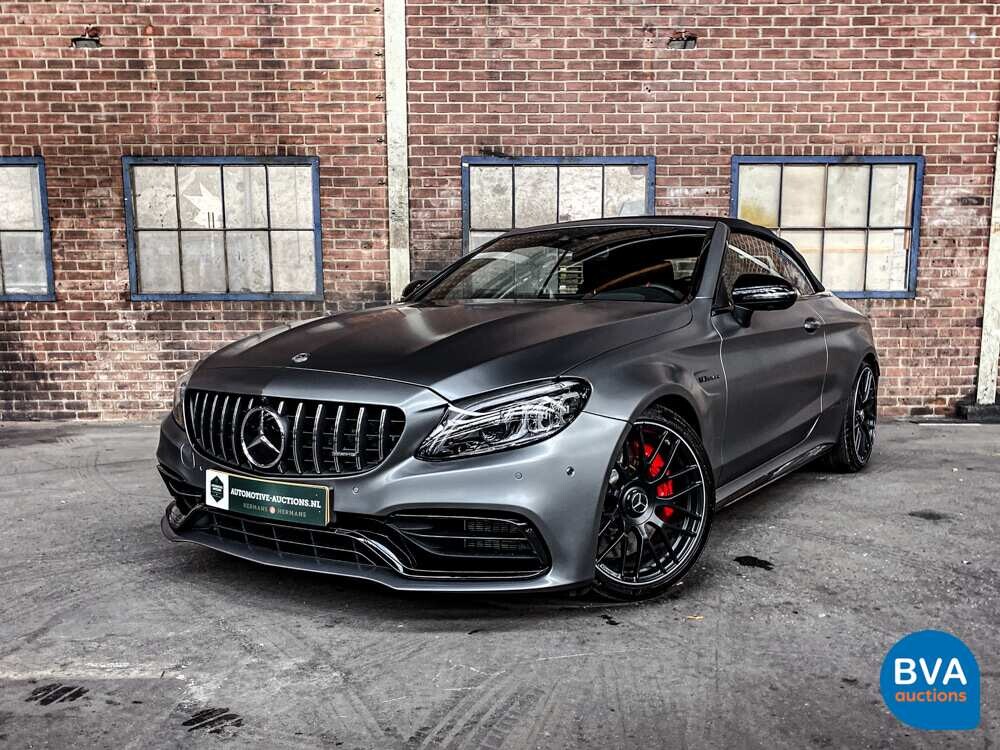 Mercedes-Benz C63s AMG Cabriolet C-klasse 510pk 2020 FACELIFT, K-129-DL