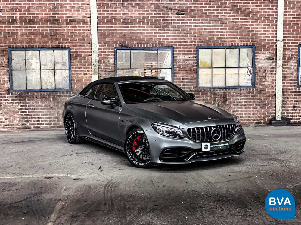 Mercedes-Benz C63s AMG Cabriolet C-klasse 510pk 2020 FACELIFT, K-129-DL