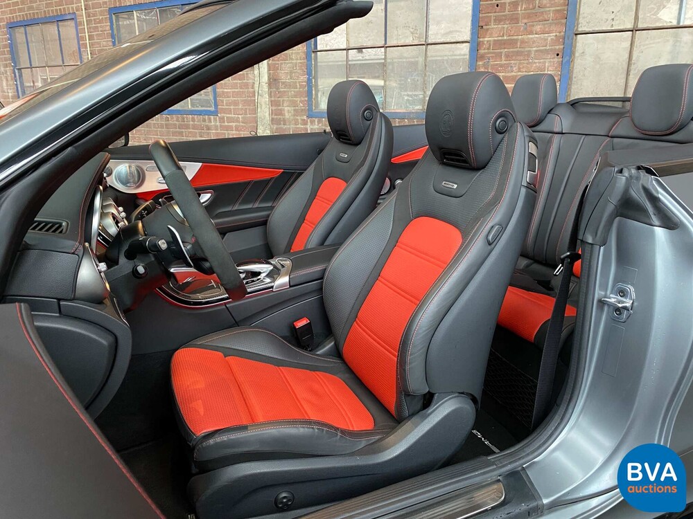 Mercedes-Benz C63s AMG Cabriolet C-klasse 510pk 2020 FACELIFT, K-129-DL