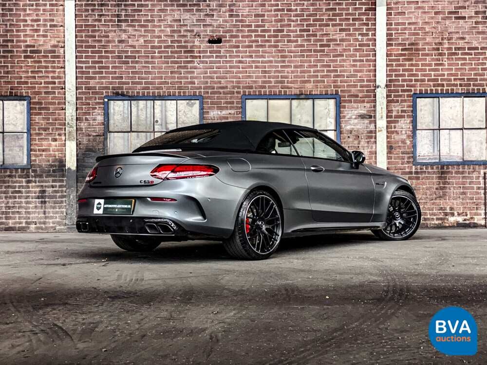 Mercedes-Benz C63s AMG Cabriolet C-klasse 510pk 2020 FACELIFT, K-129-DL