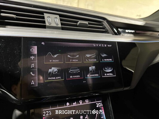 Audi e-tron 55 quattro advanced Pro Line Plus 95 kWh 360pk 2019, J-348-NF