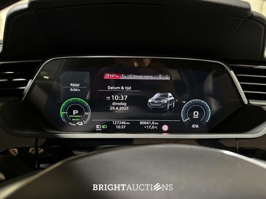 Audi e-tron 55 quattro advanced Pro Line Plus 95 kWh 360pk 2019, J-348-NF