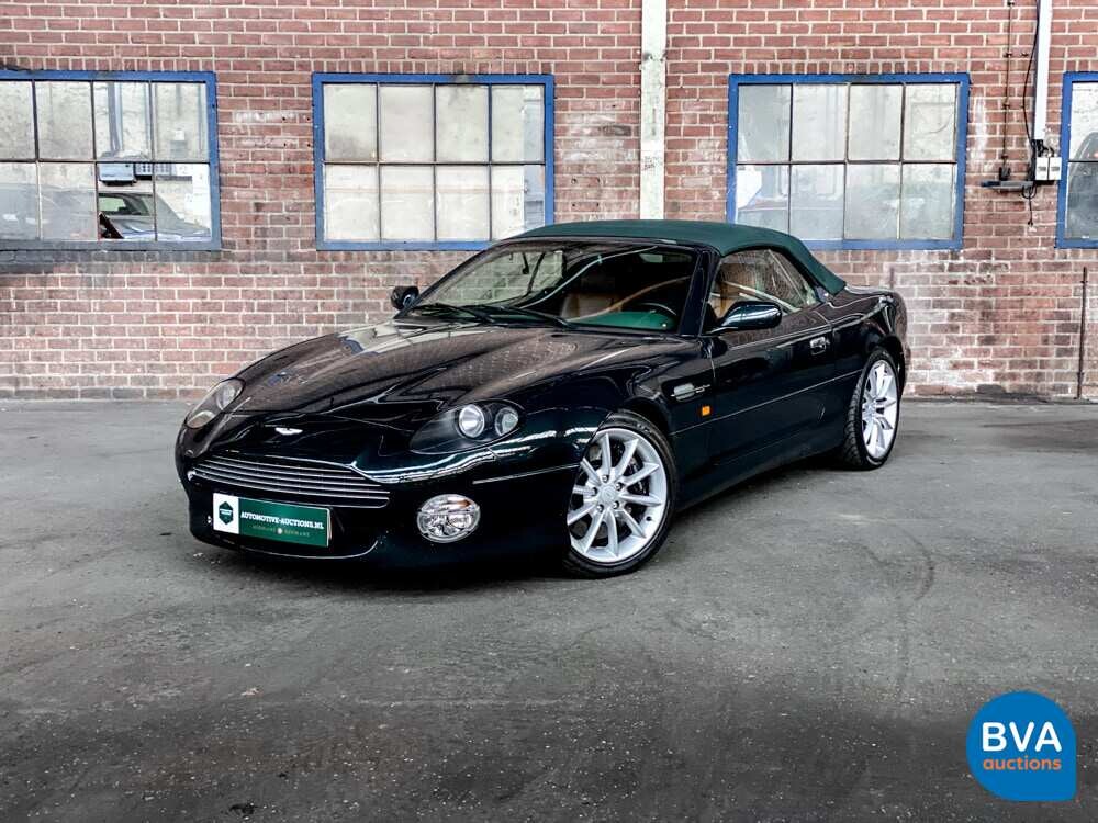 Aston Martin DB7 Volante Vantage 5.9 V12 416pk 2001 -Org NL-, 15-GS-FD.