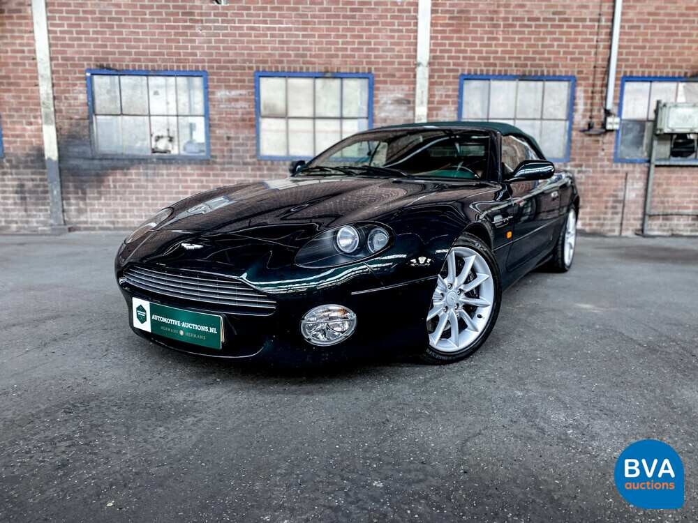 Aston Martin DB7 Volante Vantage 5.9 V12 416pk 2001 -Org NL-, 15-GS-FD