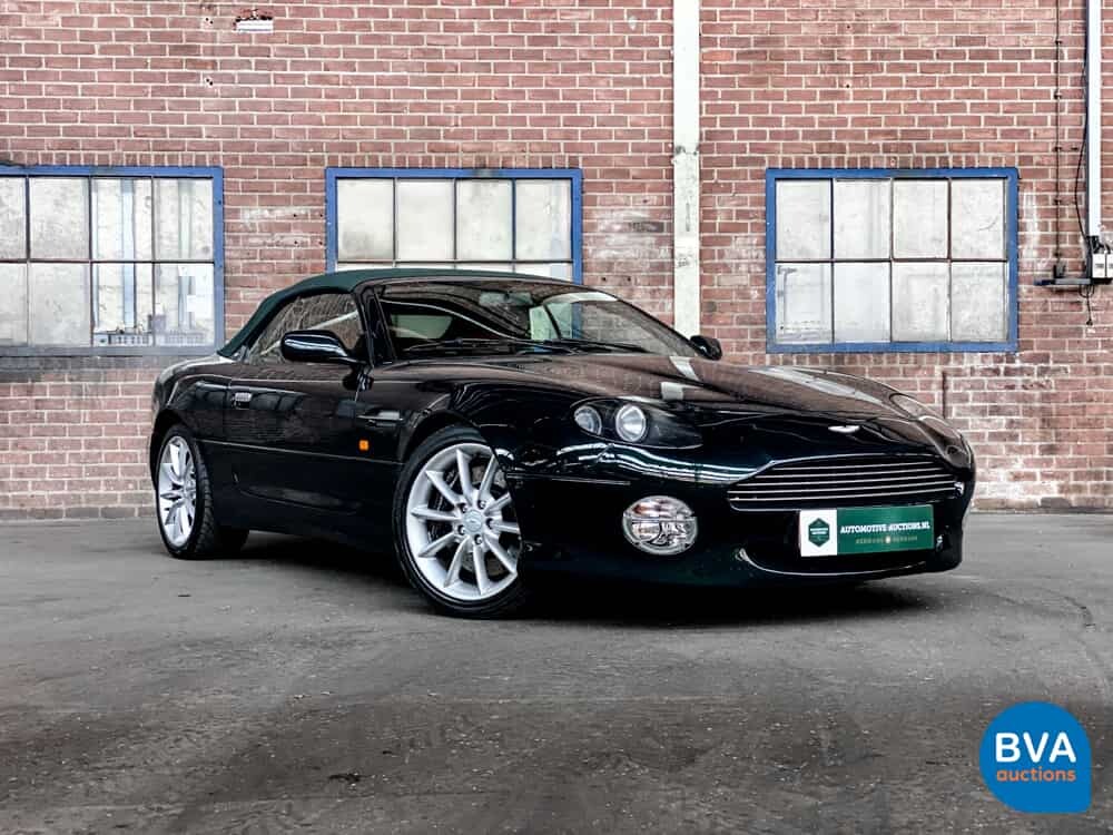 Aston Martin DB7 Volante Vantage 5.9 V12 416pk 2001 -Org NL-, 15-GS-FD