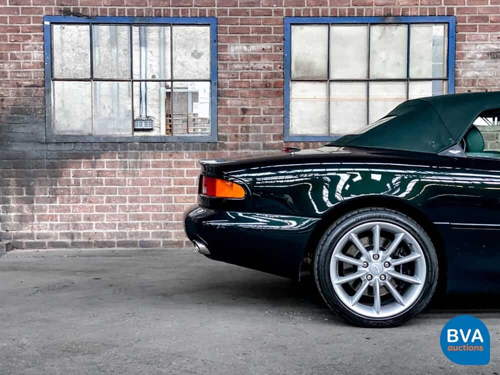 Aston Martin DB7 Volante Vantage 5.9 V12 416pk 2001 -Org NL-, 15-GS-FD