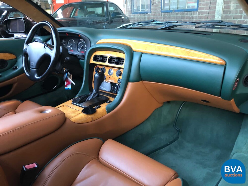 Aston Martin DB7 Volante Vantage 5.9 V12 416pk 2001 -Org NL-, 15-GS-FD