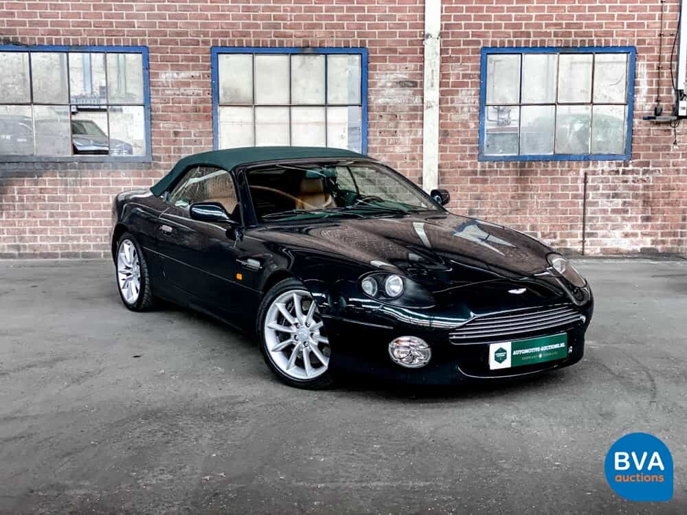 Aston Martin DB7 Volante Vantage 5.9 V12 416pk 2001 -Org NL-, 15-GS-FD