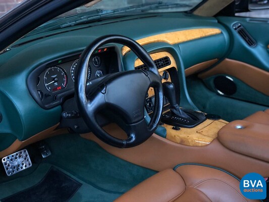 Aston Martin DB7 Volante Vantage 5.9 V12 416pk 2001 -Org NL-, 15-GS-FD