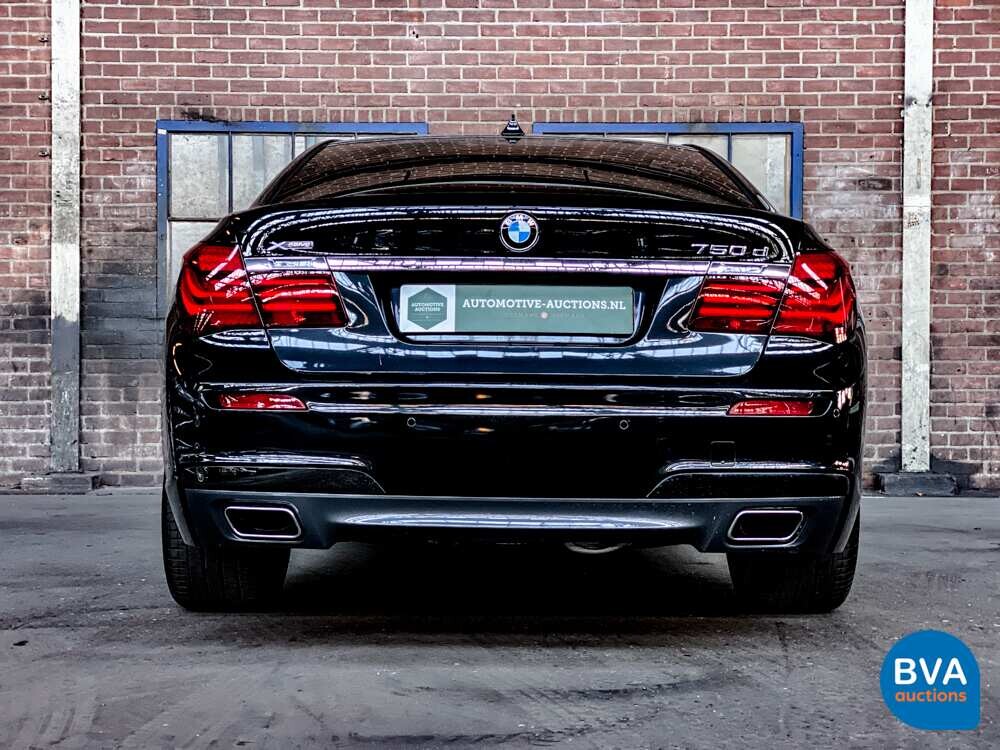 BMW 750d xDrive M-Sport Shadowline 7er 381PS 2015 -Org. NL-, GZ-666-K.
