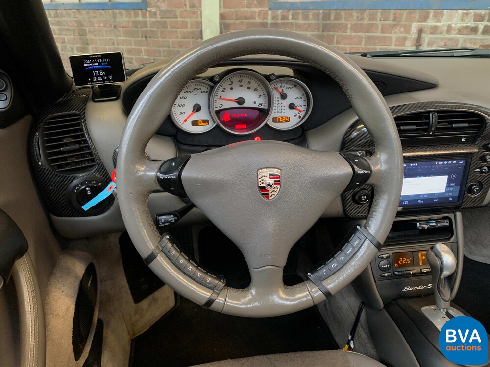 Porsche Boxster S 986 3.2 facelift 260pk 2002 -YOUNGTIMER-